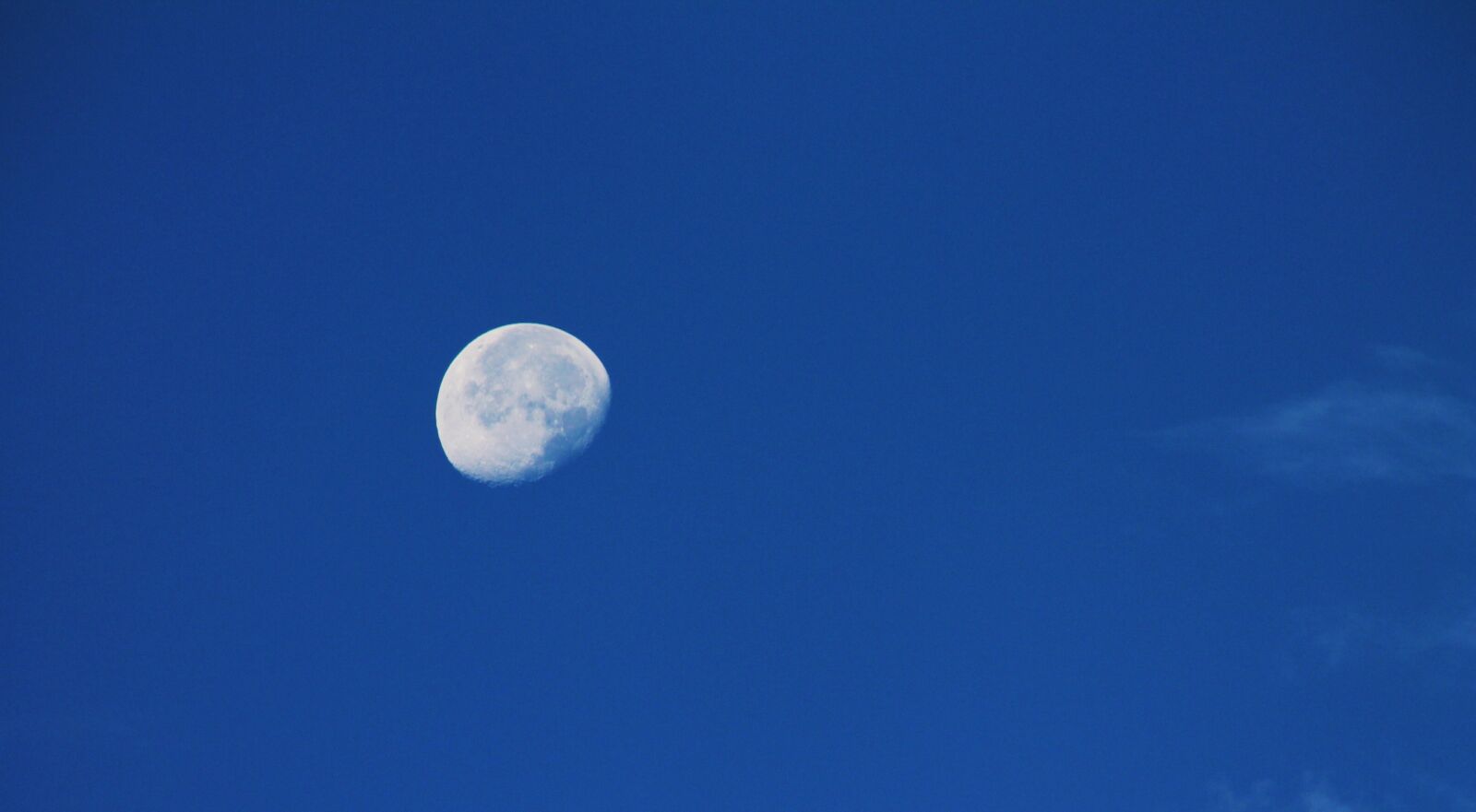 Canon EF 75-300mm f/4-5.6 sample photo. Moon, clouds, sky photography