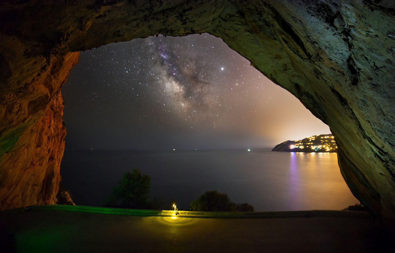 Nikon D600 sample photo. Milky way, landscape, human photography