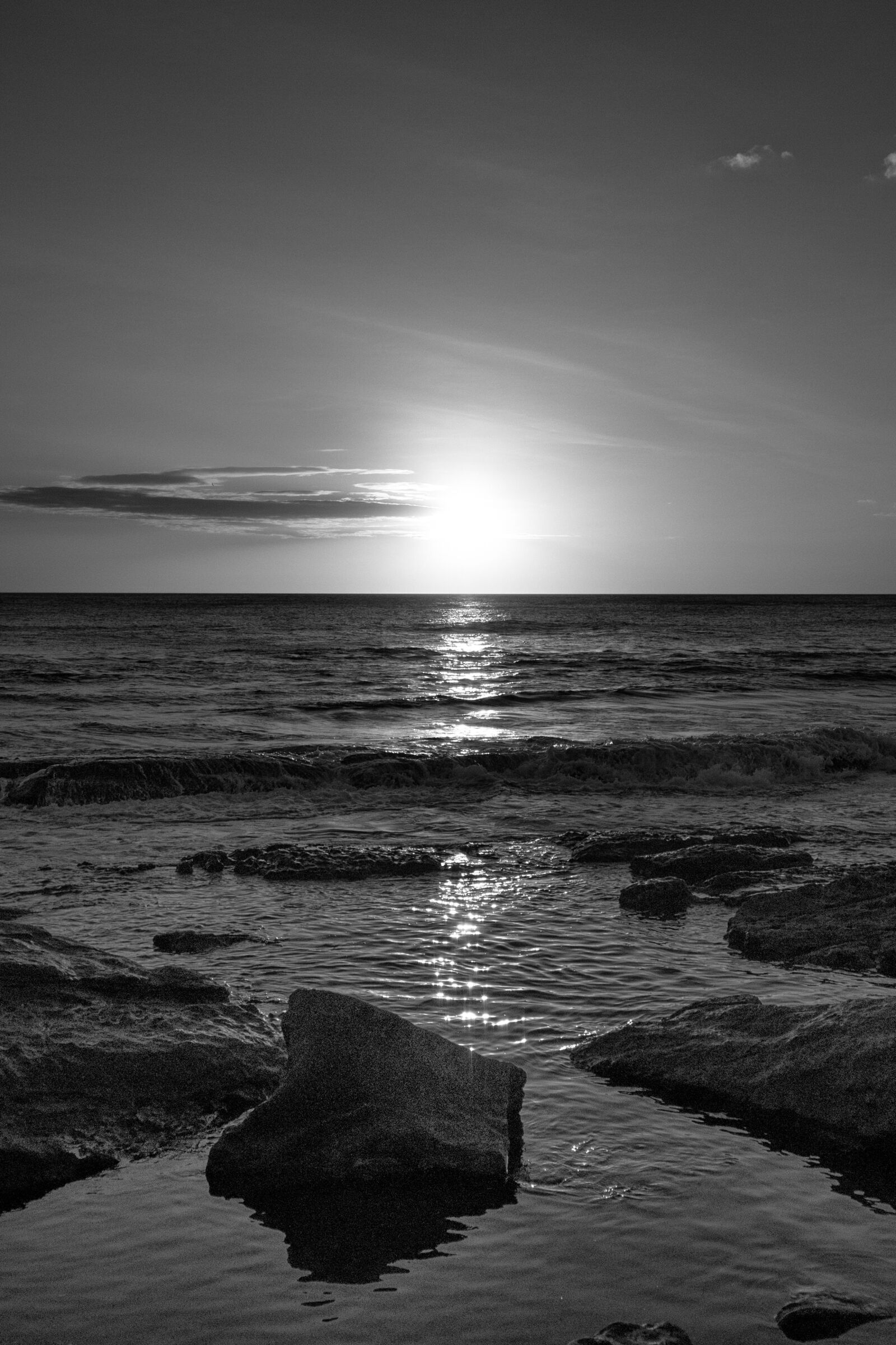 Sony a6000 sample photo. Sun, beach, sunset photography