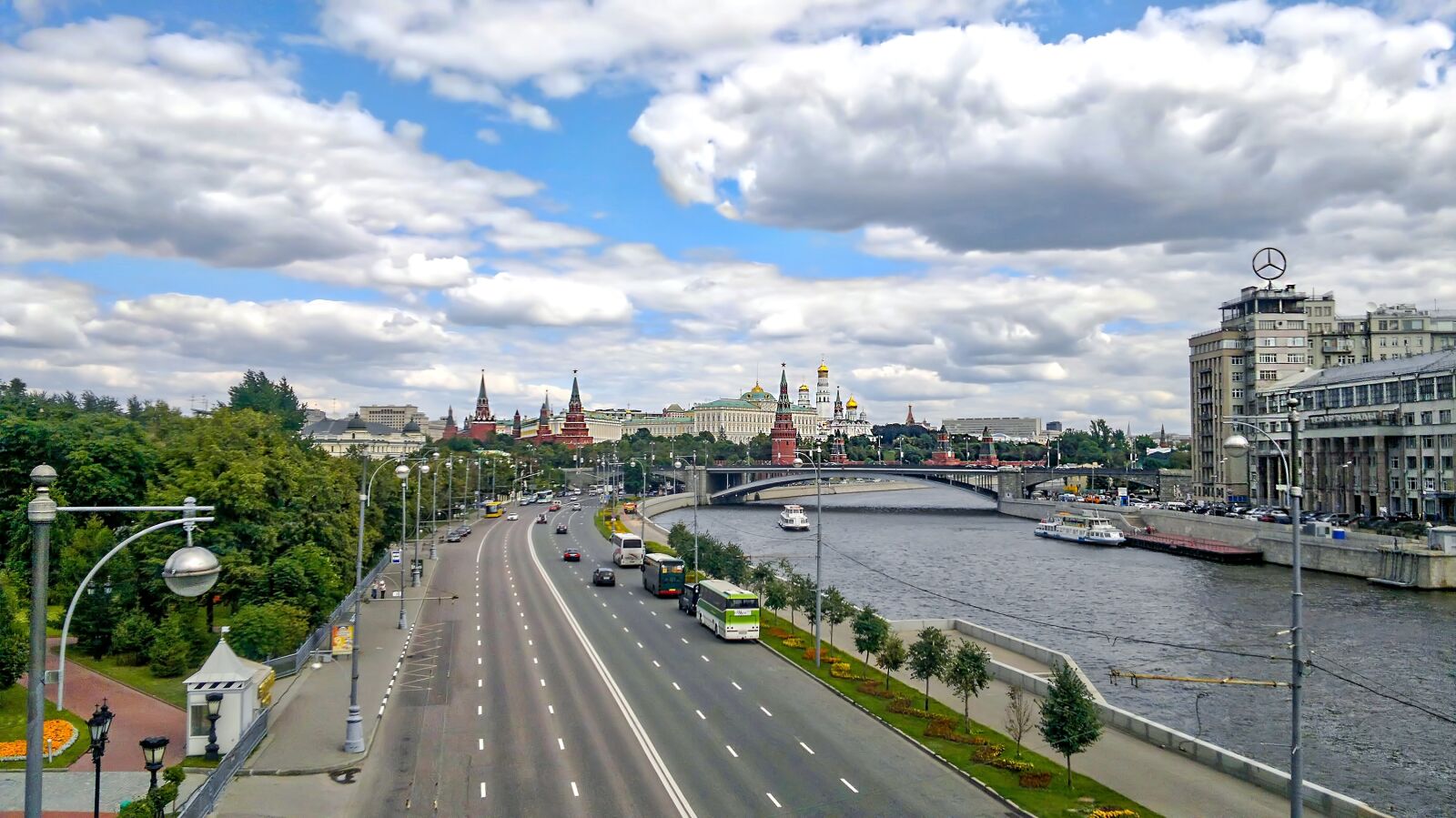 Nokia N8-00 sample photo. Moscow, panoramic, kremlin photography