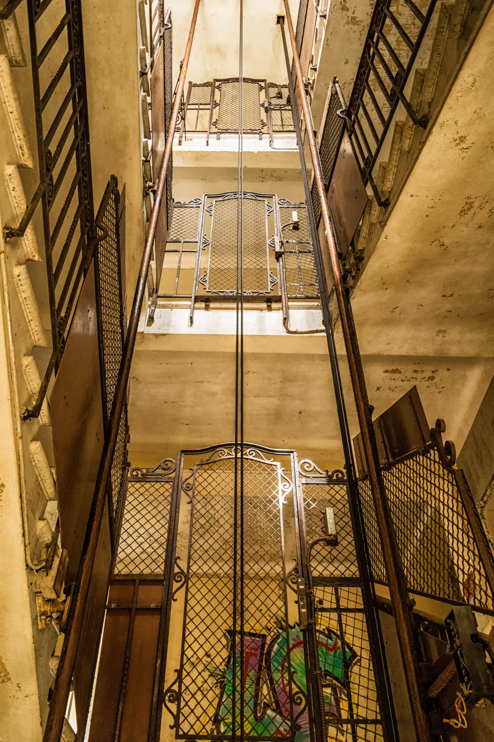 Nikon D3300 sample photo. Lost places, elevator, hotel photography