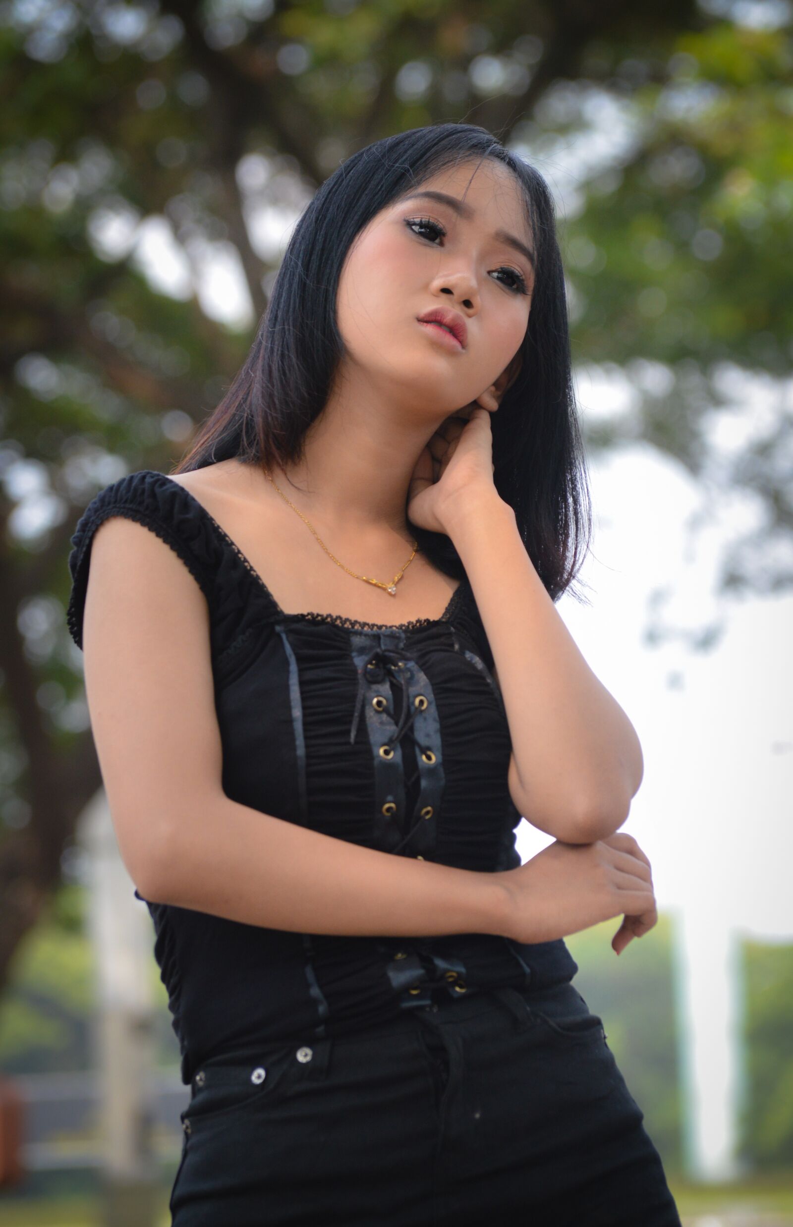 Nikon D3200 sample photo. Wanita, casual, indonesia photography