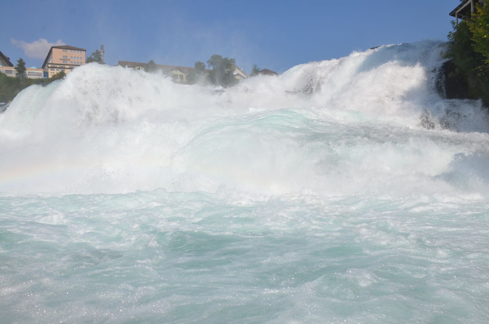 Nikon D7000 sample photo. Rhine, falls, nature photography