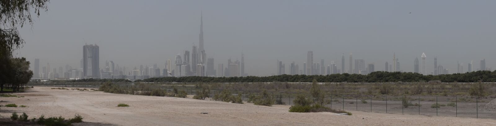 Nikon D3300 sample photo. Dubai, panorama, burj khalifa photography