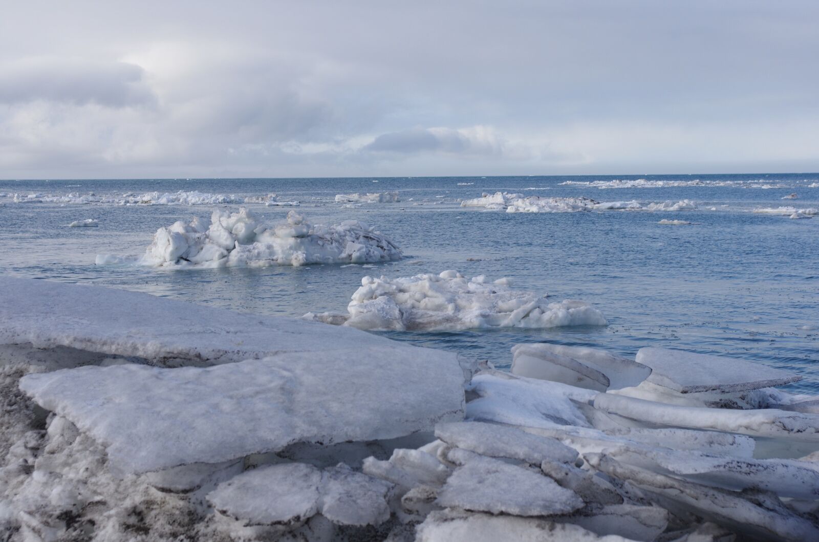 Pentax K-5 sample photo. Sea, ice, beach photography