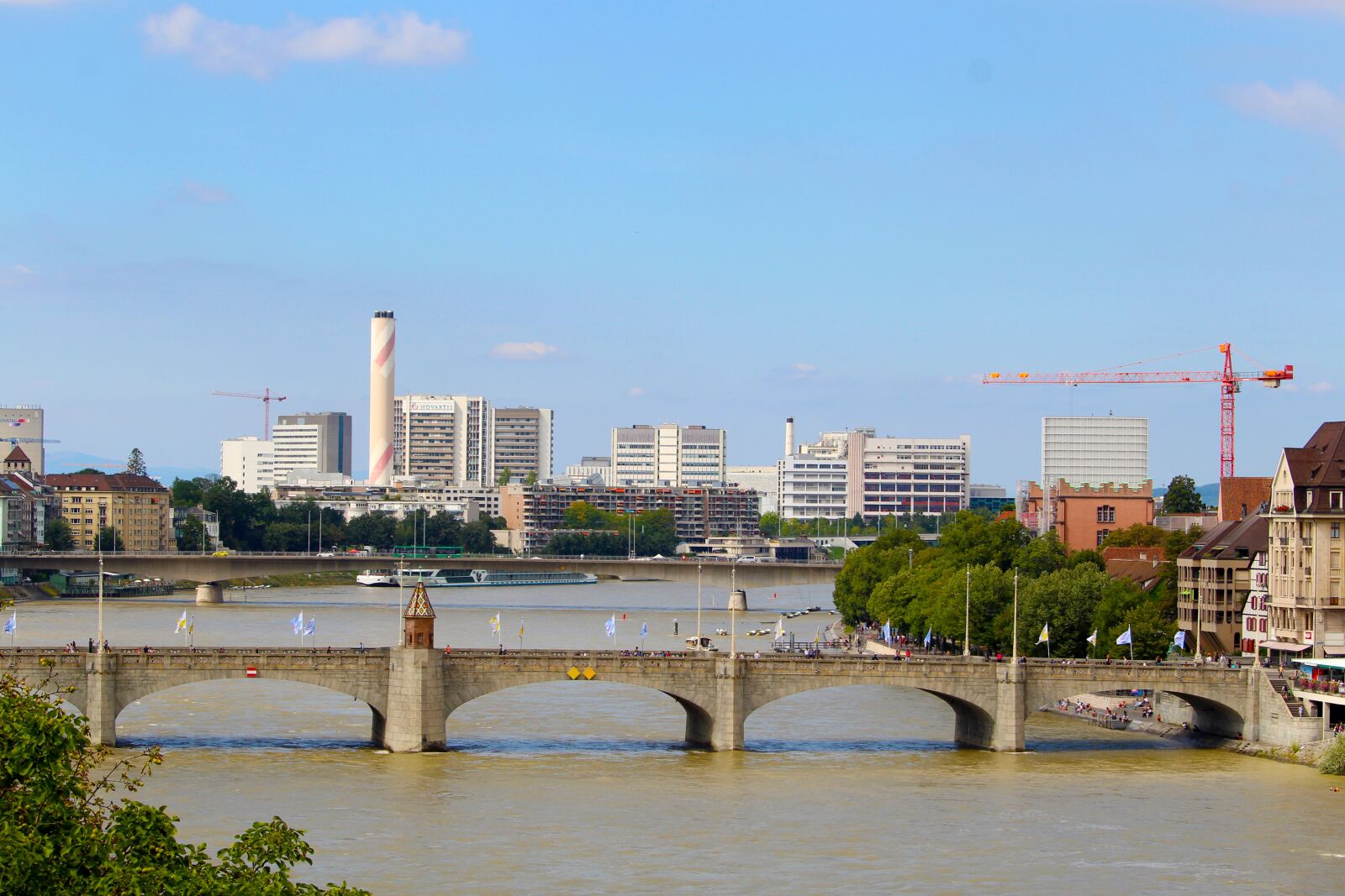 Canon EF-S 55-250mm F4-5.6 IS STM sample photo. Basel, rhine, switzerland photography