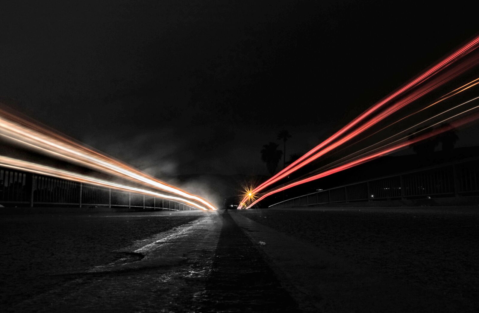 Nikon D5500 sample photo. Lights, dark, red photography