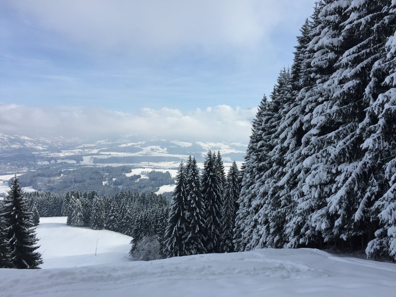 Apple iPhone 6 sample photo. Winter, landscape, mountains photography
