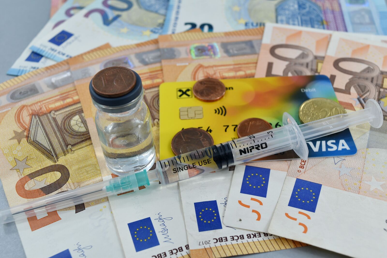 Nikon D5500 sample photo. Business, cash, chemicals, chemistry photography
