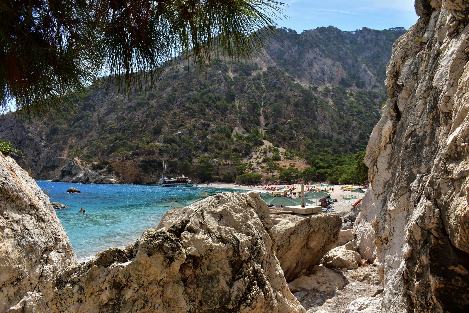 Nikon D3400 sample photo. Greece, beach, sea photography