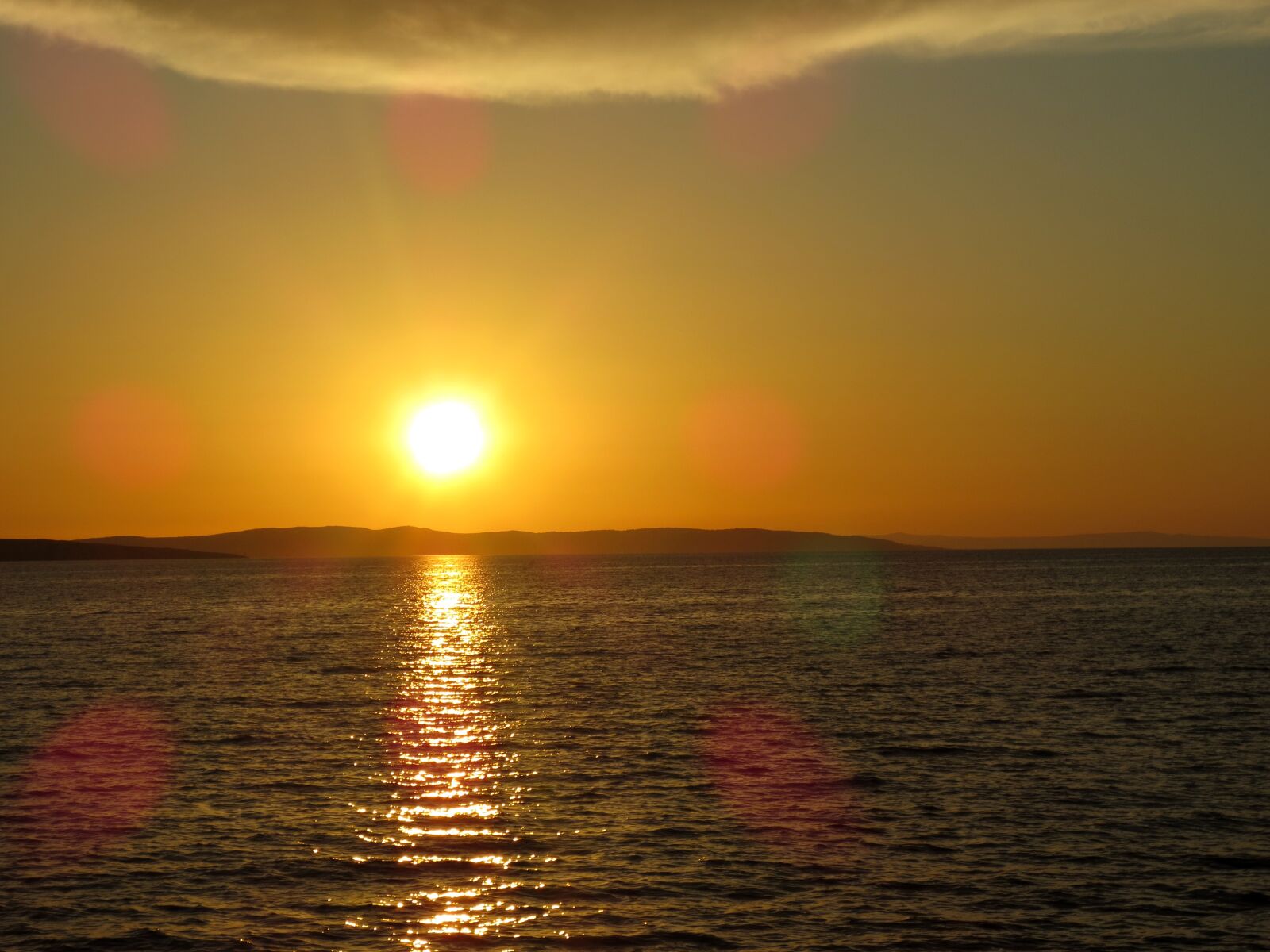Canon PowerShot ELPH 110HS (PowerShot IXUS 125 HS) sample photo. Croatia, sunset, sea photography