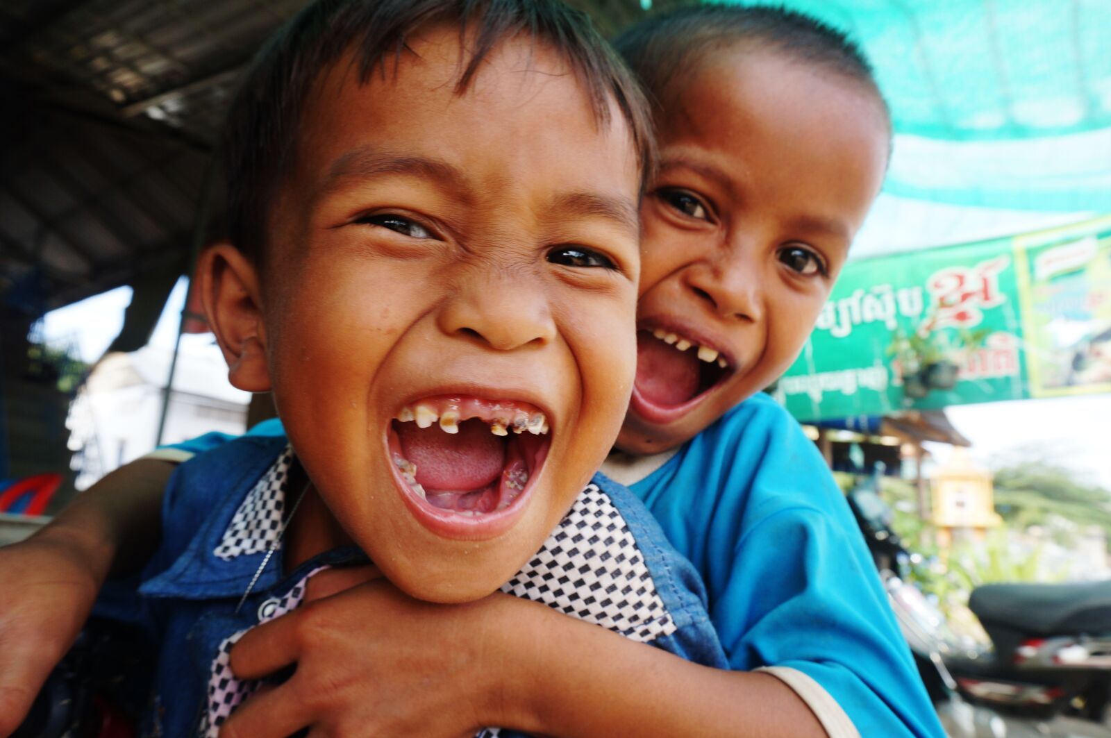 Sony Alpha NEX-3N sample photo. Cambodia, village, countryside photography