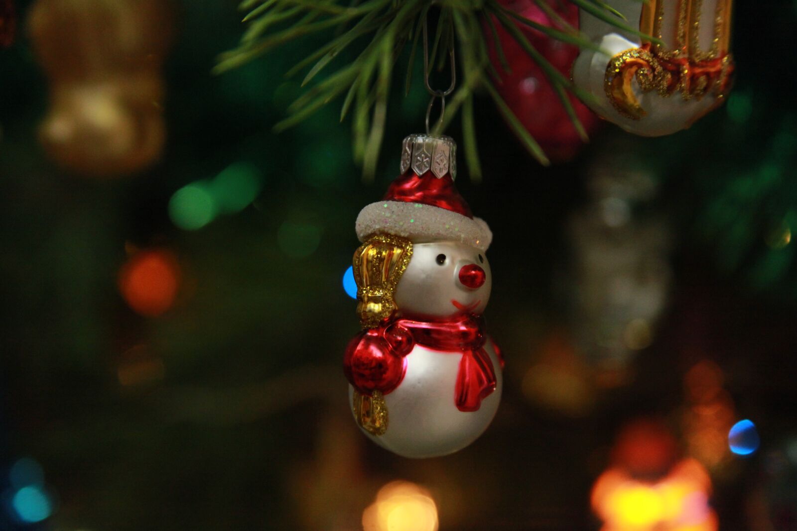 Canon EOS 5D Mark II sample photo. New year's eve, christmas photography