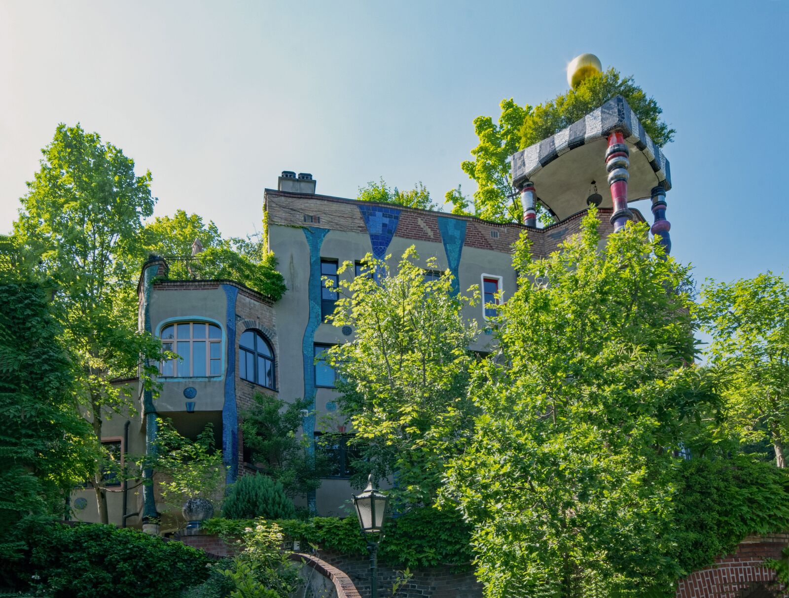 Nikon D5300 sample photo. Hundertwasser house, bad soden photography