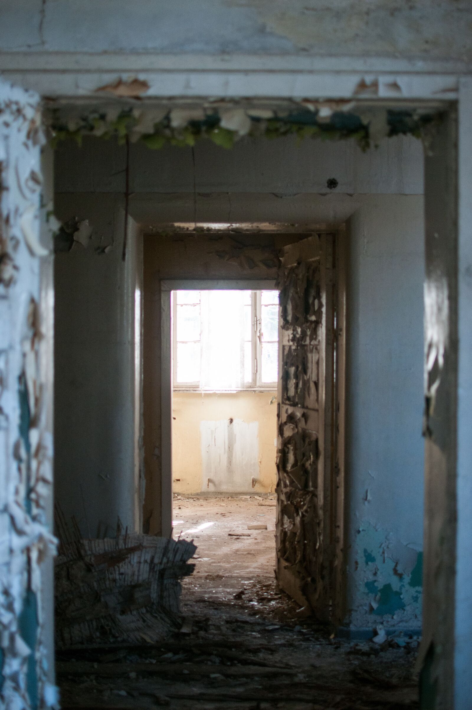 Nikon D300S sample photo. Abandoned, architecture, door photography