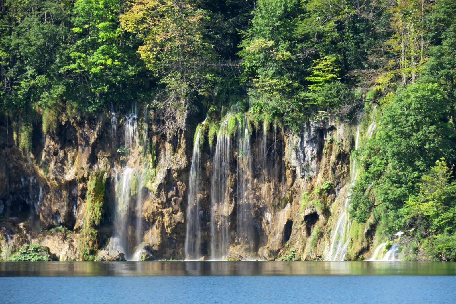 Canon PowerShot G3 X sample photo. Waterfall, plitvice lakes, croatia photography
