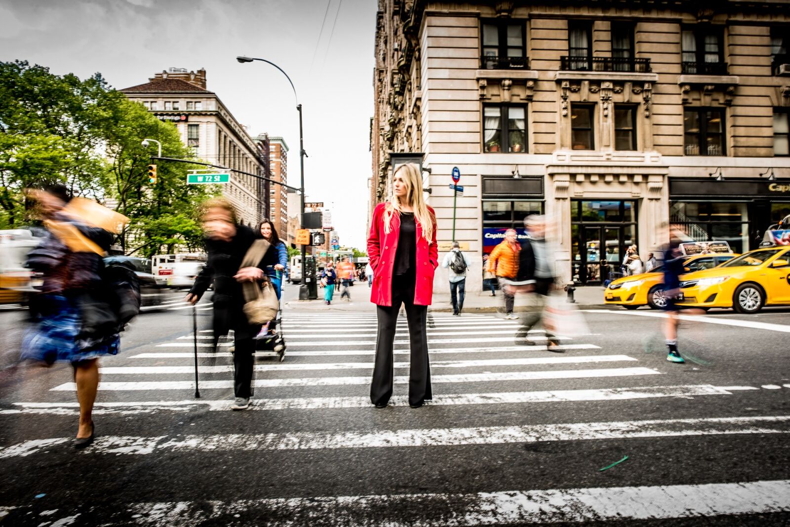 Nikon D750 sample photo. Model, manhattan, track photography
