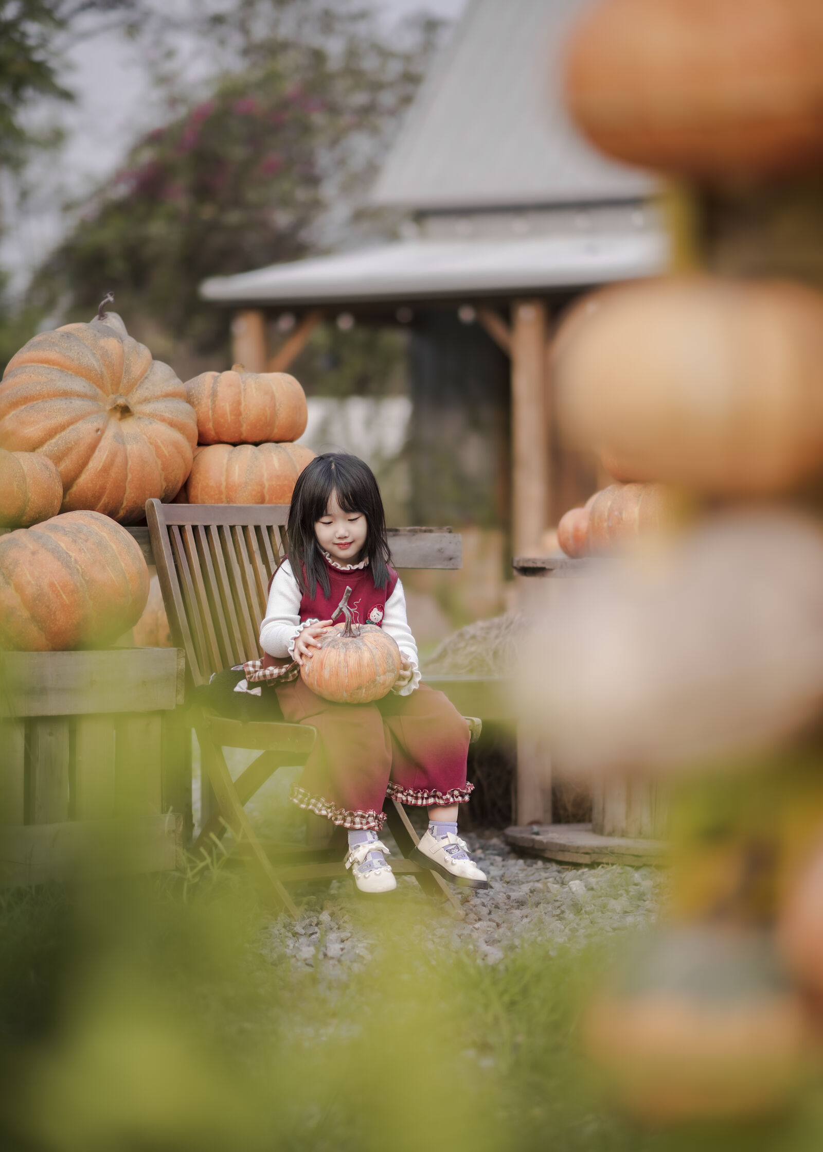 Nikon D810 sample photo. Spring baby photography