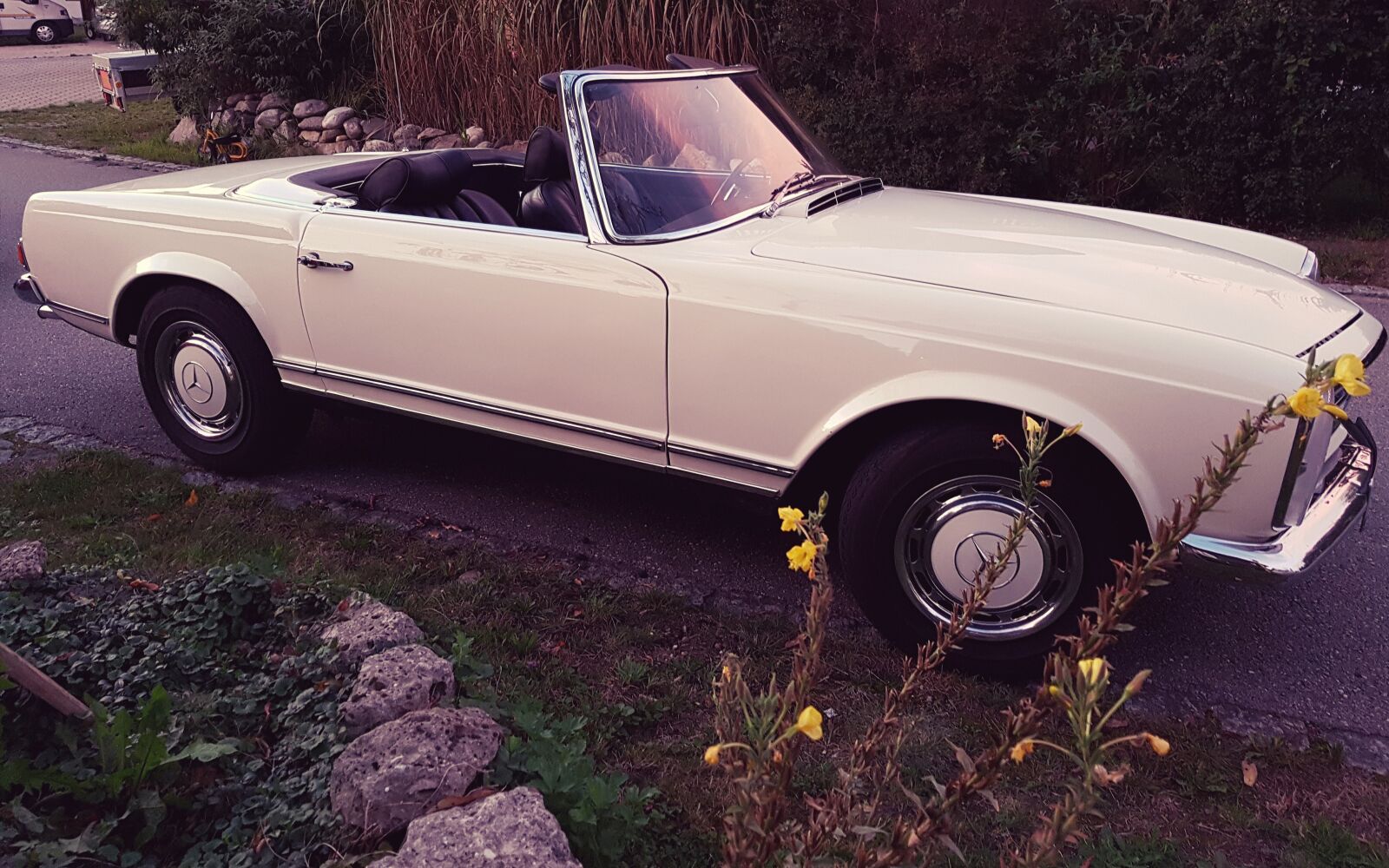 Samsung Galaxy S7 Edge sample photo. Cabriolet, mercedes, oldtimer photography