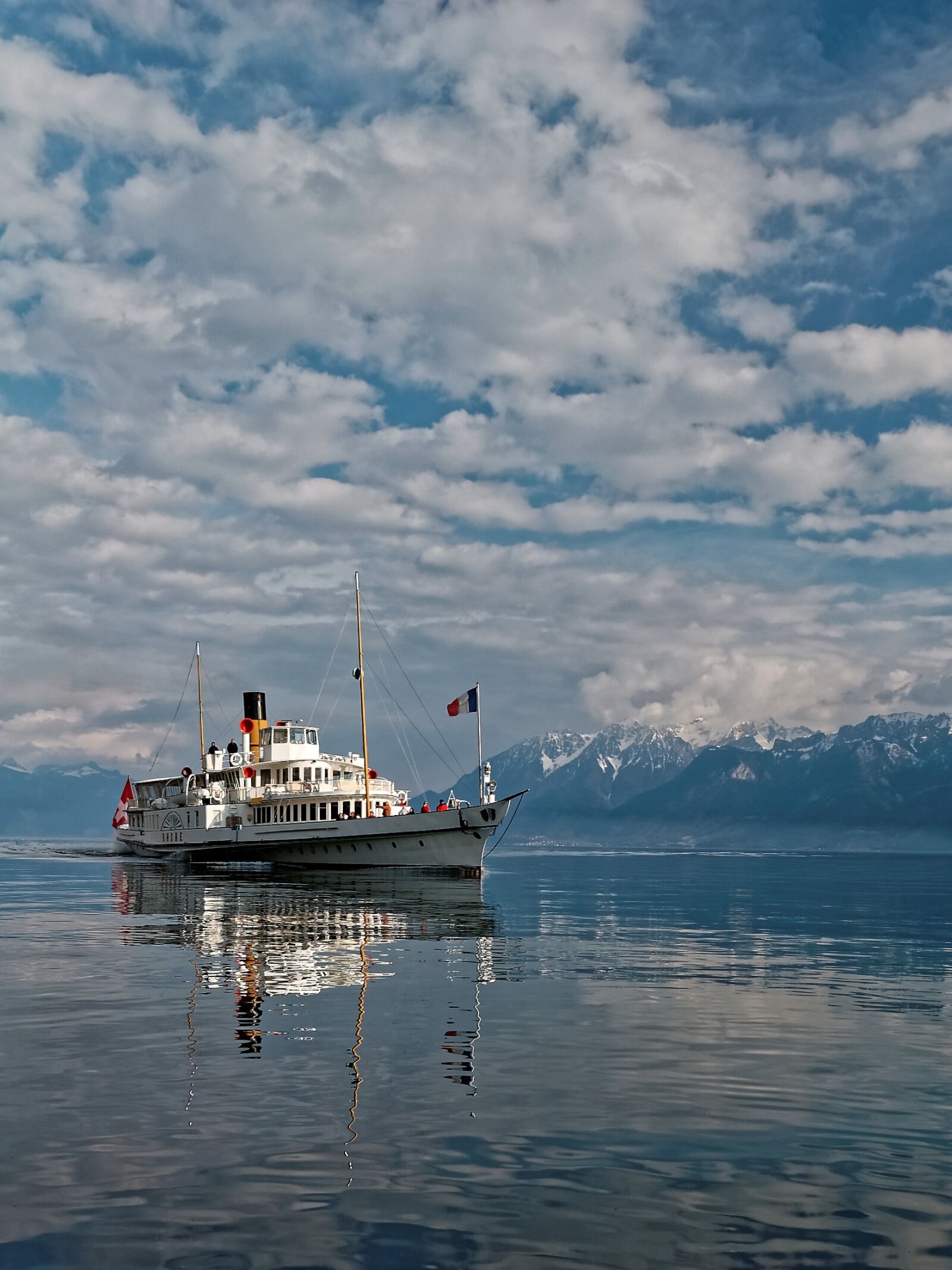 Nikon D50 sample photo. Ship, boat, geneva photography