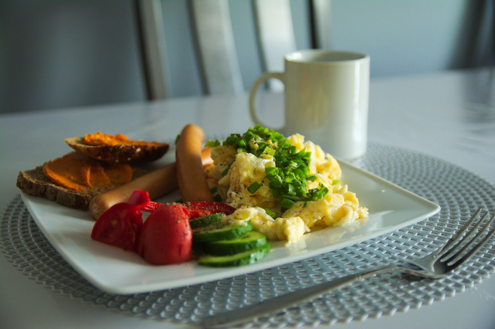 Nikon D7100 sample photo. Scrambled eggs, breakfast, food photography