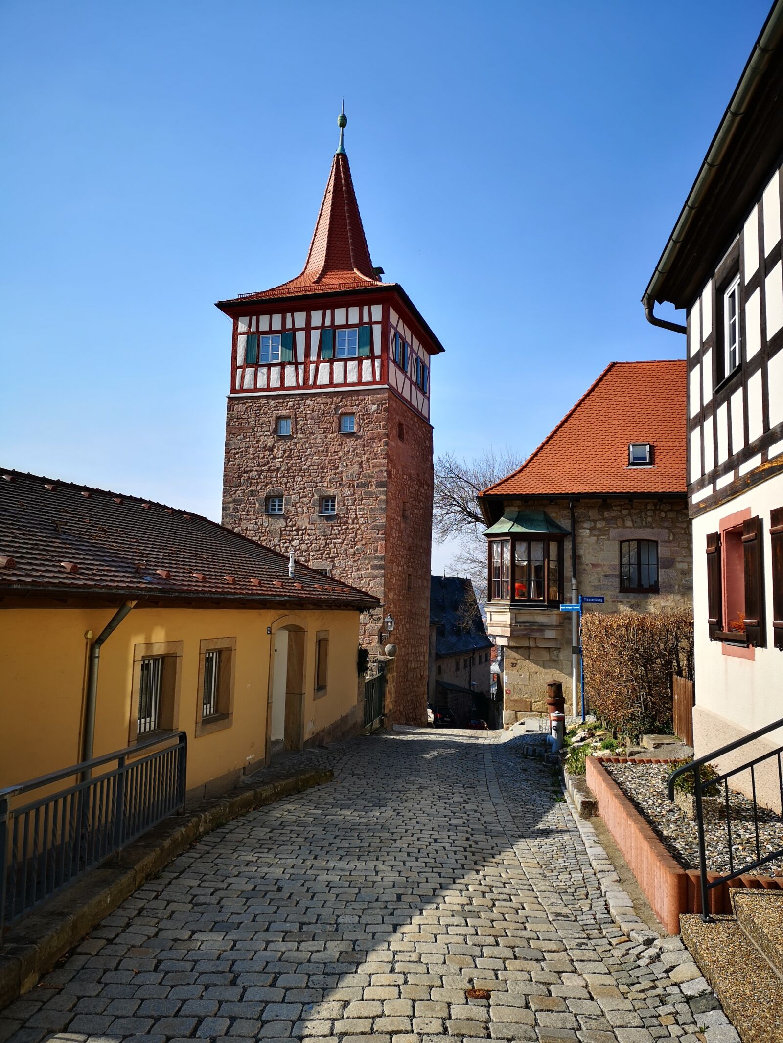 HUAWEI CLT-L09 sample photo. City, tower, kulmbach photography