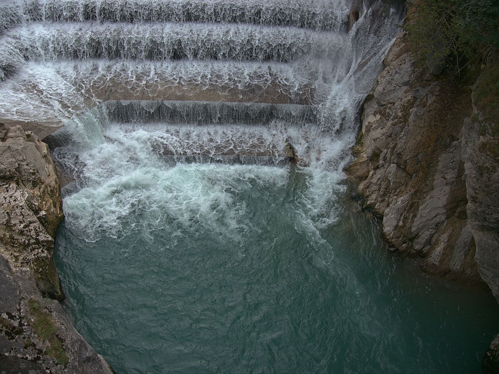 Panasonic Lumix DMC-G6 sample photo. Lechfall, füssen, waterfall photography