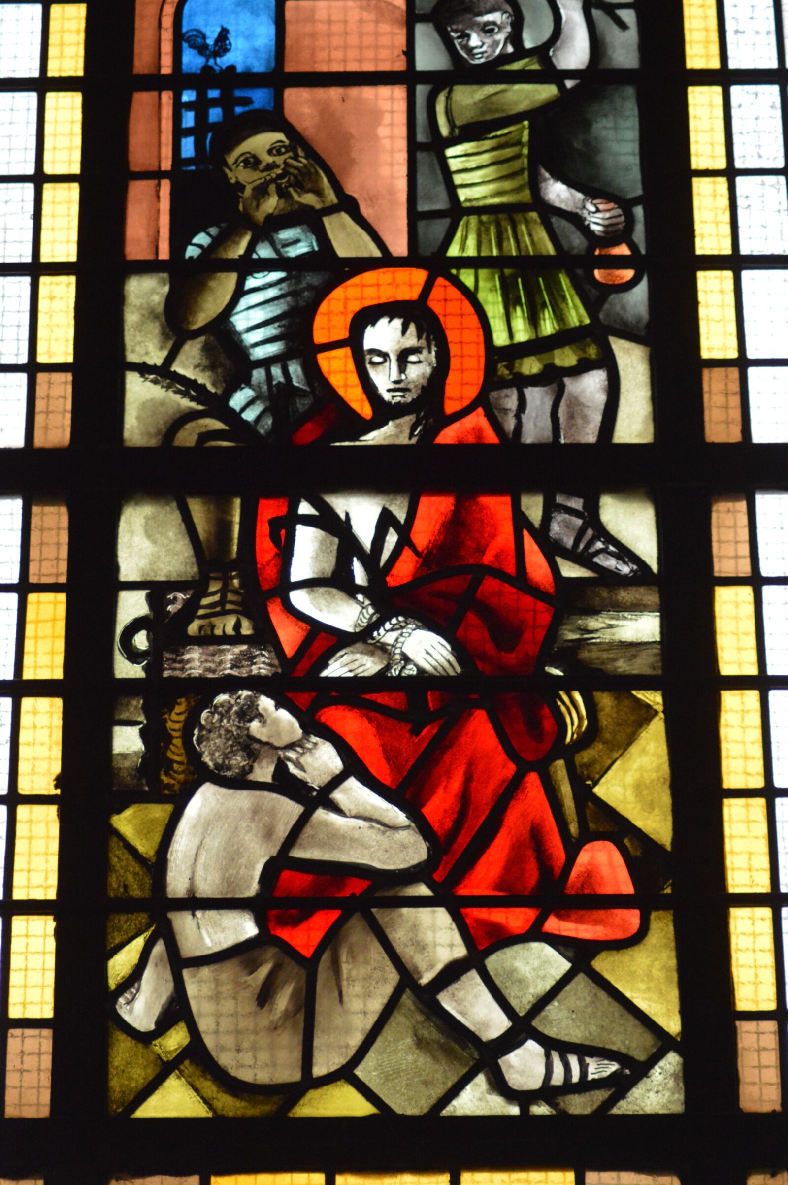 Nikon D3200 sample photo. Stained glass, window, church photography