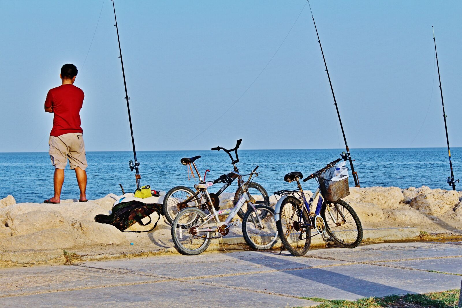 Canon EOS 700D (EOS Rebel T5i / EOS Kiss X7i) sample photo. Khobar, fishing, cycle photography