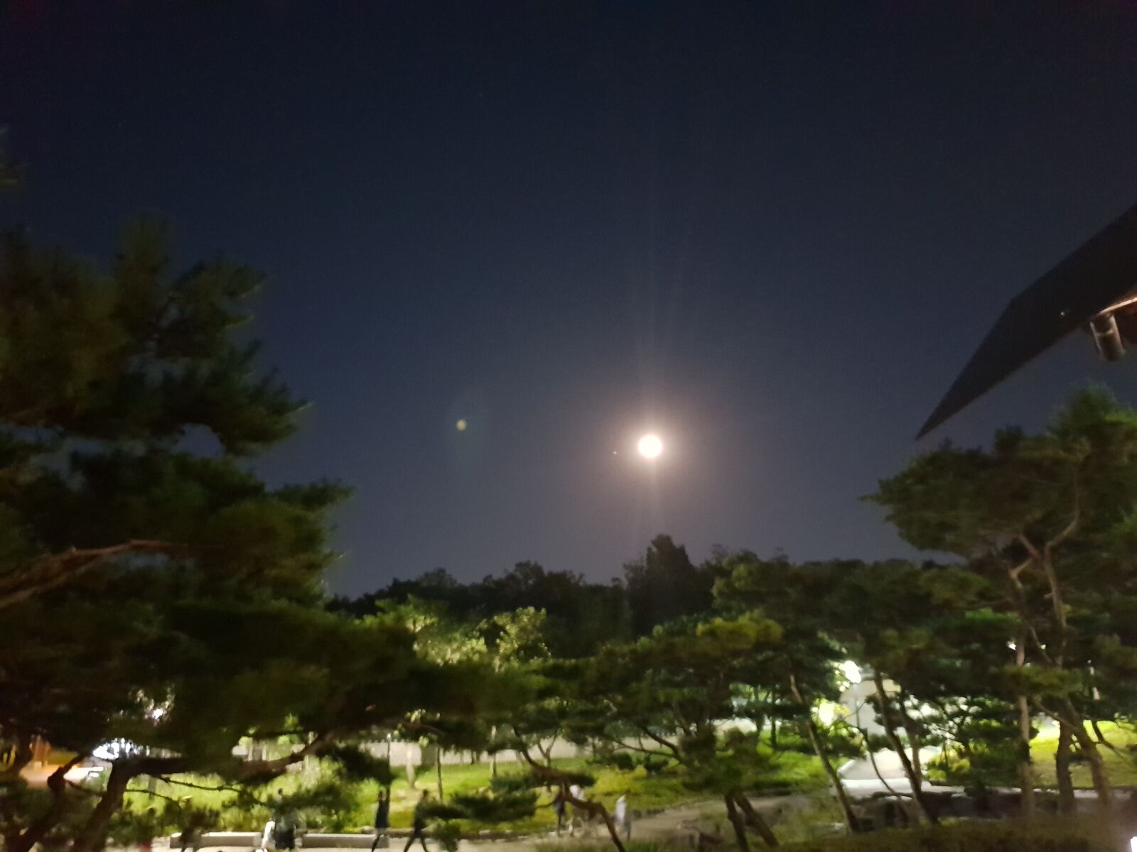 Samsung Galaxy S9+ sample photo. Seoul tower, nightscape, hanok photography