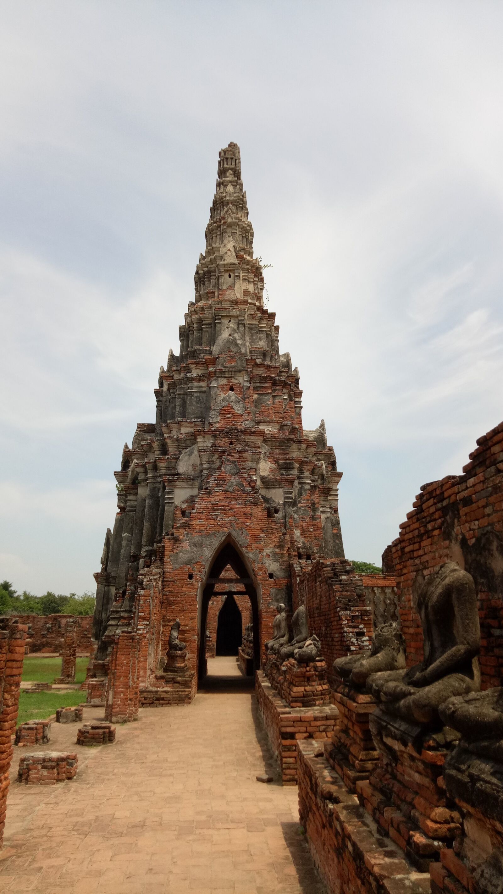OPPO A1601 sample photo. Wat chai wattanaram, ayutthaya photography