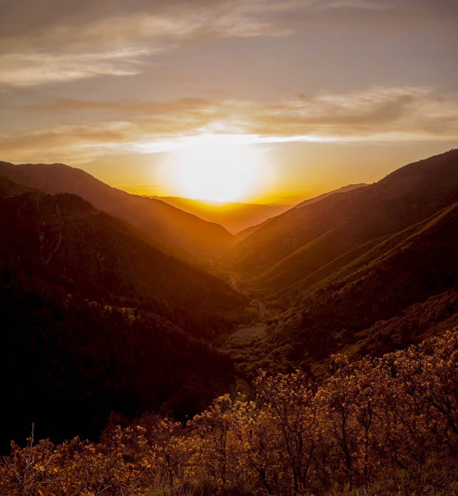 Sony Alpha a5000 (ILCE 5000) sample photo. Sunset, mountains, outdoor photography