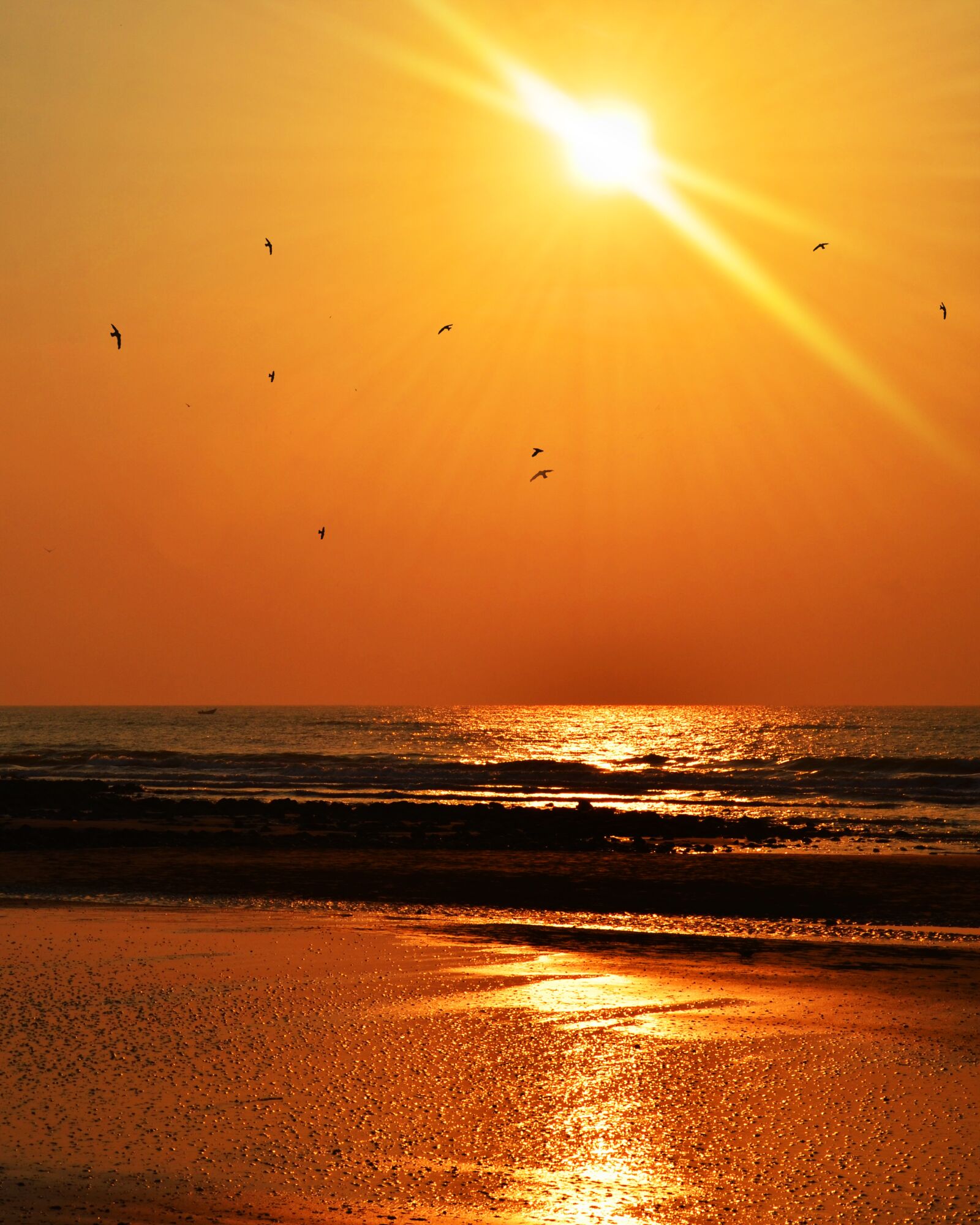 Nikon D7000 sample photo. Sunset, sea, beach photography