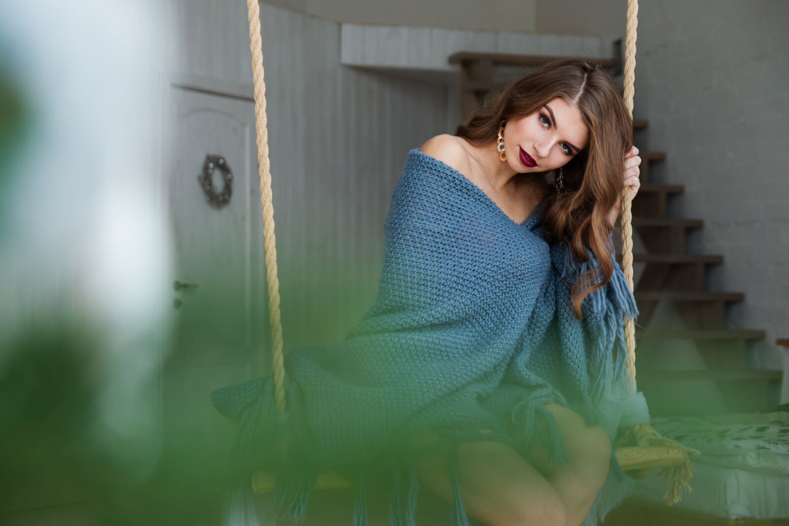 Canon EOS 70D sample photo. Girl, model, swing photography