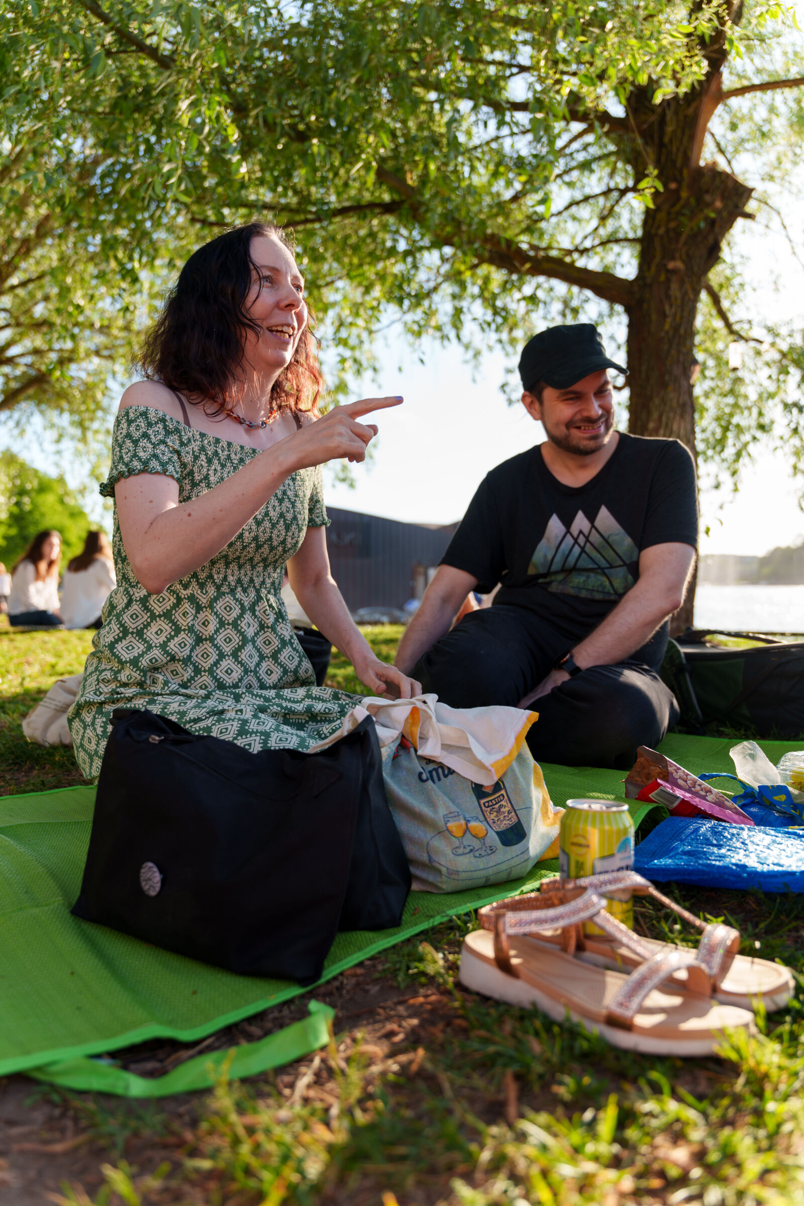 Sony a7R V sample photo. Birthday picnic photography
