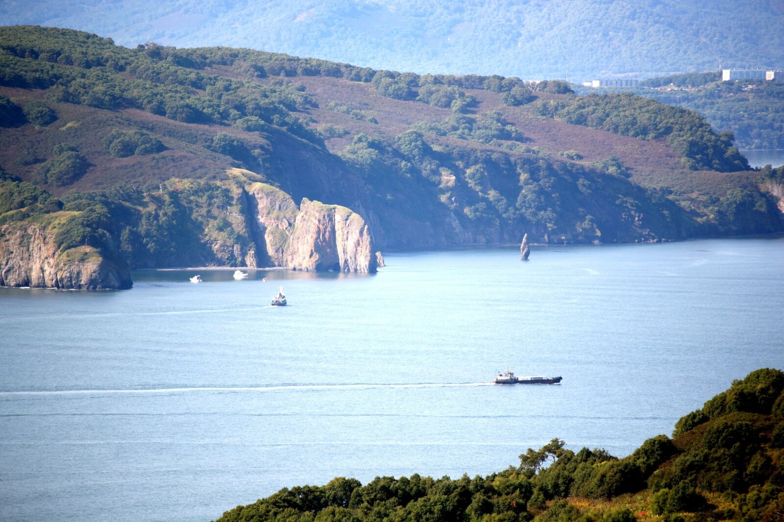 Canon EOS 5D sample photo. Bay, sea, ship photography