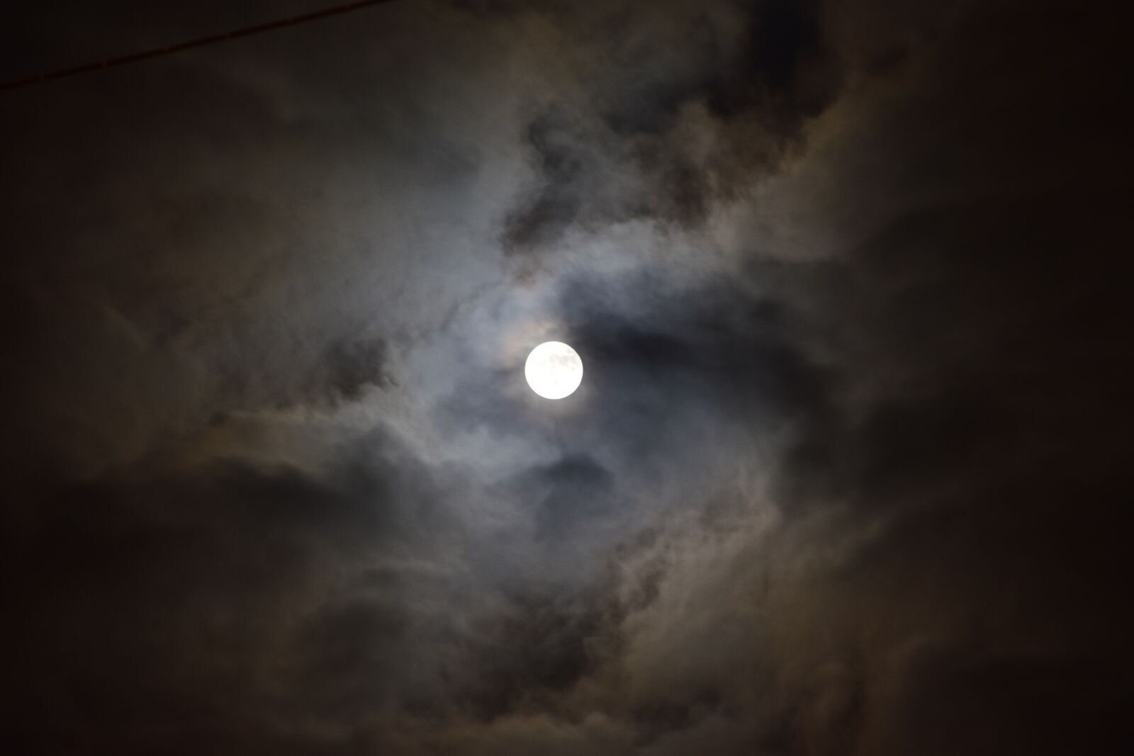Nikon D3300 sample photo. Moon, full moon, midnight photography