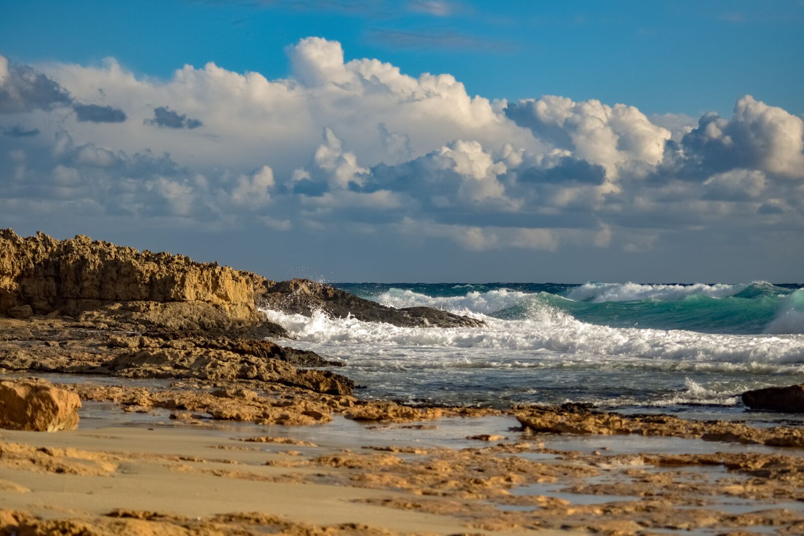 Nikon D3300 sample photo. Waves, beach, nature photography