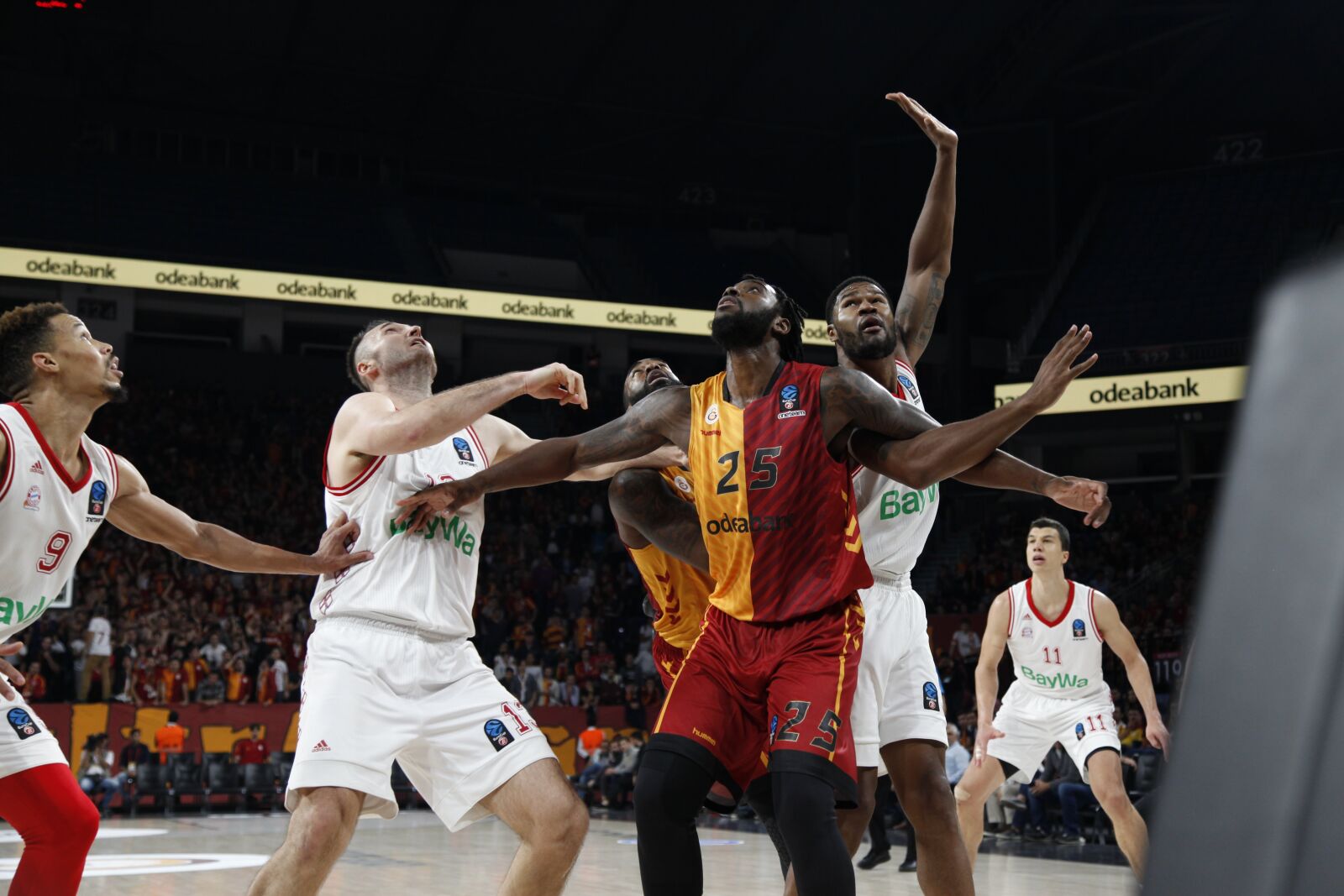 Canon EOS 5D Mark II sample photo. Galatasaray, odeabank, bayern photography