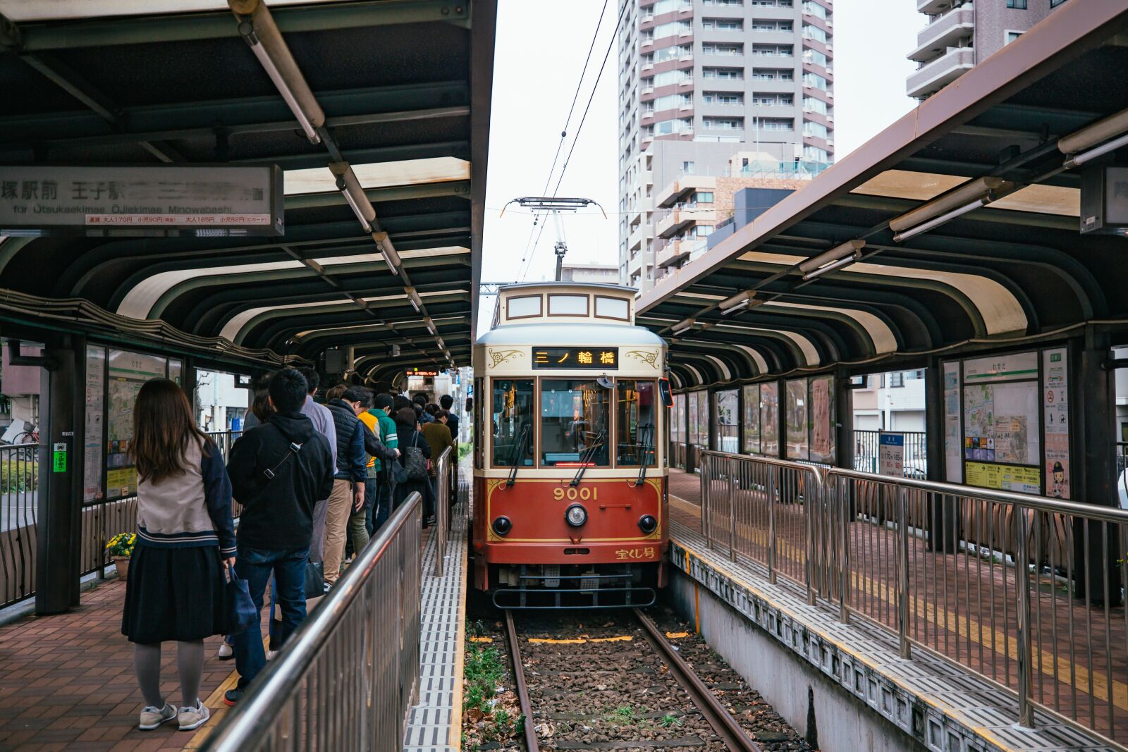 Canon EF 16-35mm F2.8L III USM sample photo. Light rail, tram, japan photography
