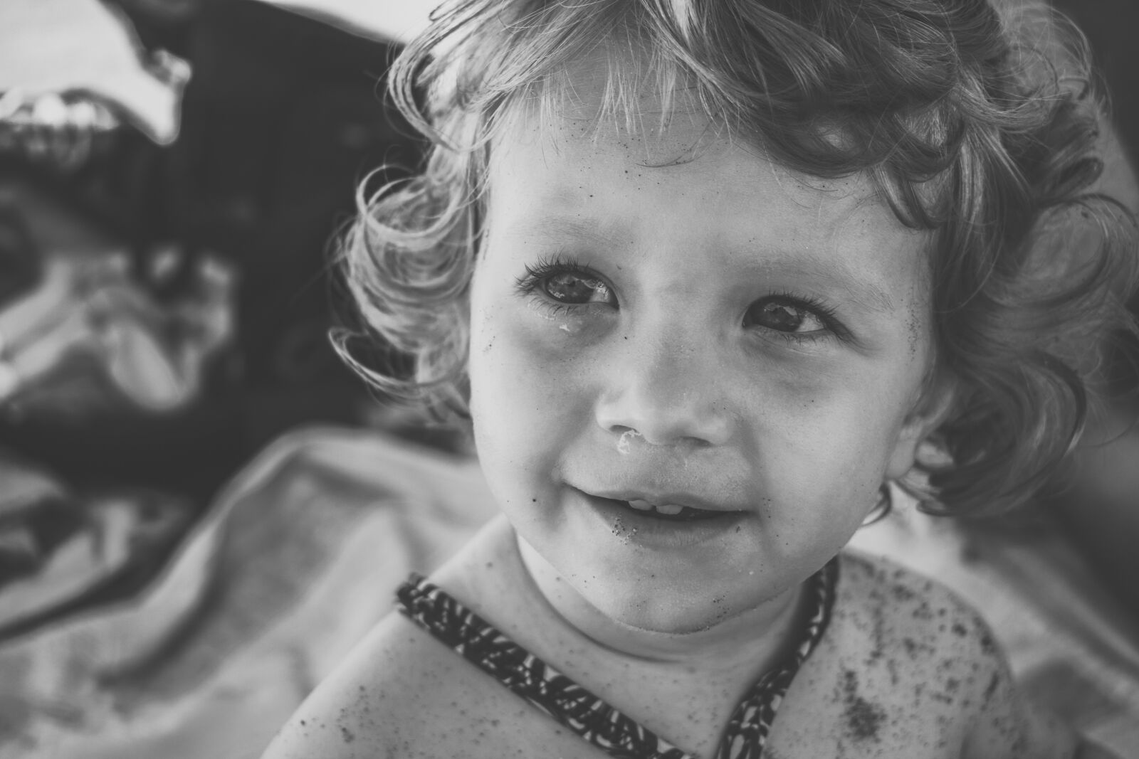 Nikon D3300 sample photo. Baby, smile, mixed emotions photography