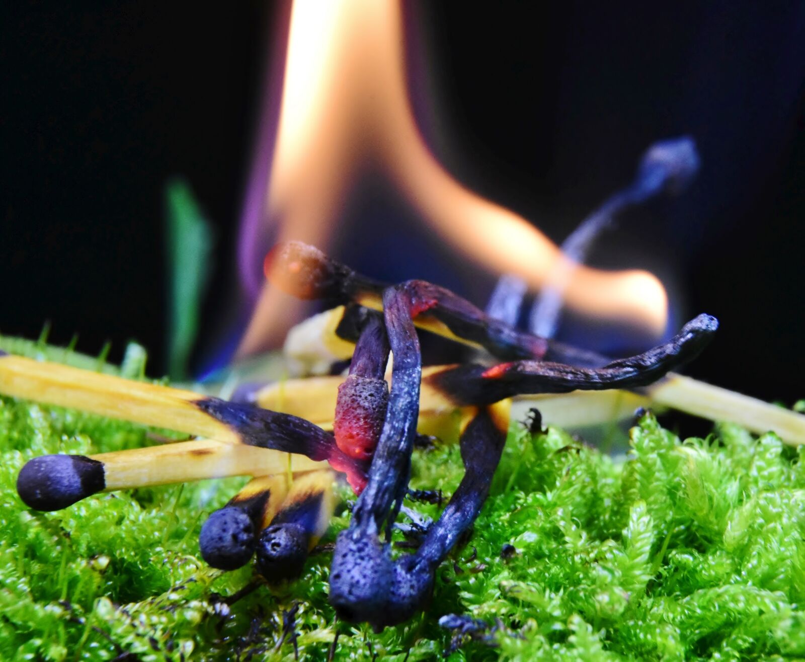 Nikon D7200 sample photo. Fire, flame, match photography