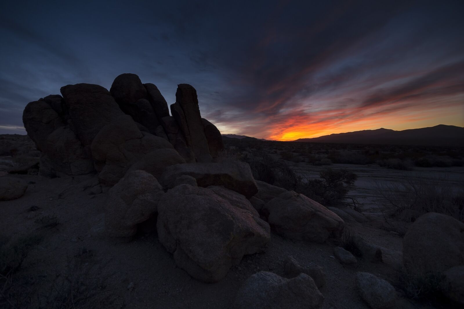 Nikon Df sample photo. Sunset, rock formations, scenic photography