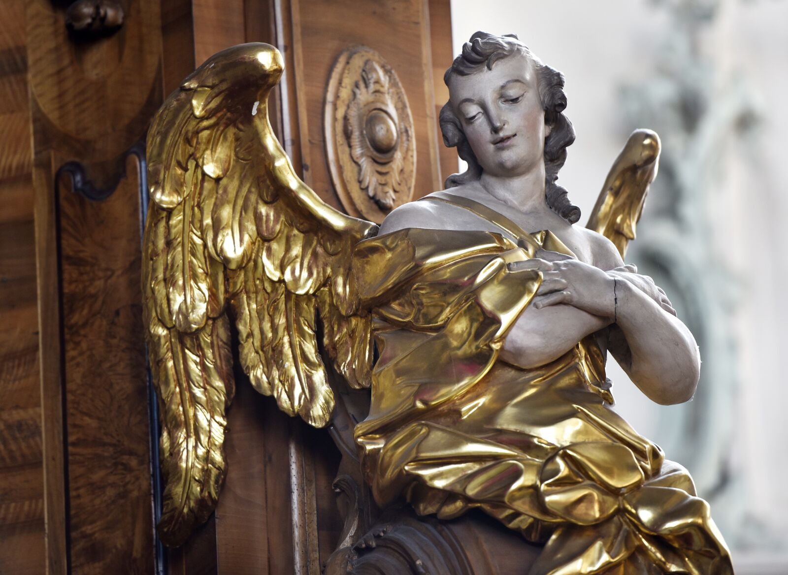 Nikon D750 sample photo. Cathedral of st, gallen photography