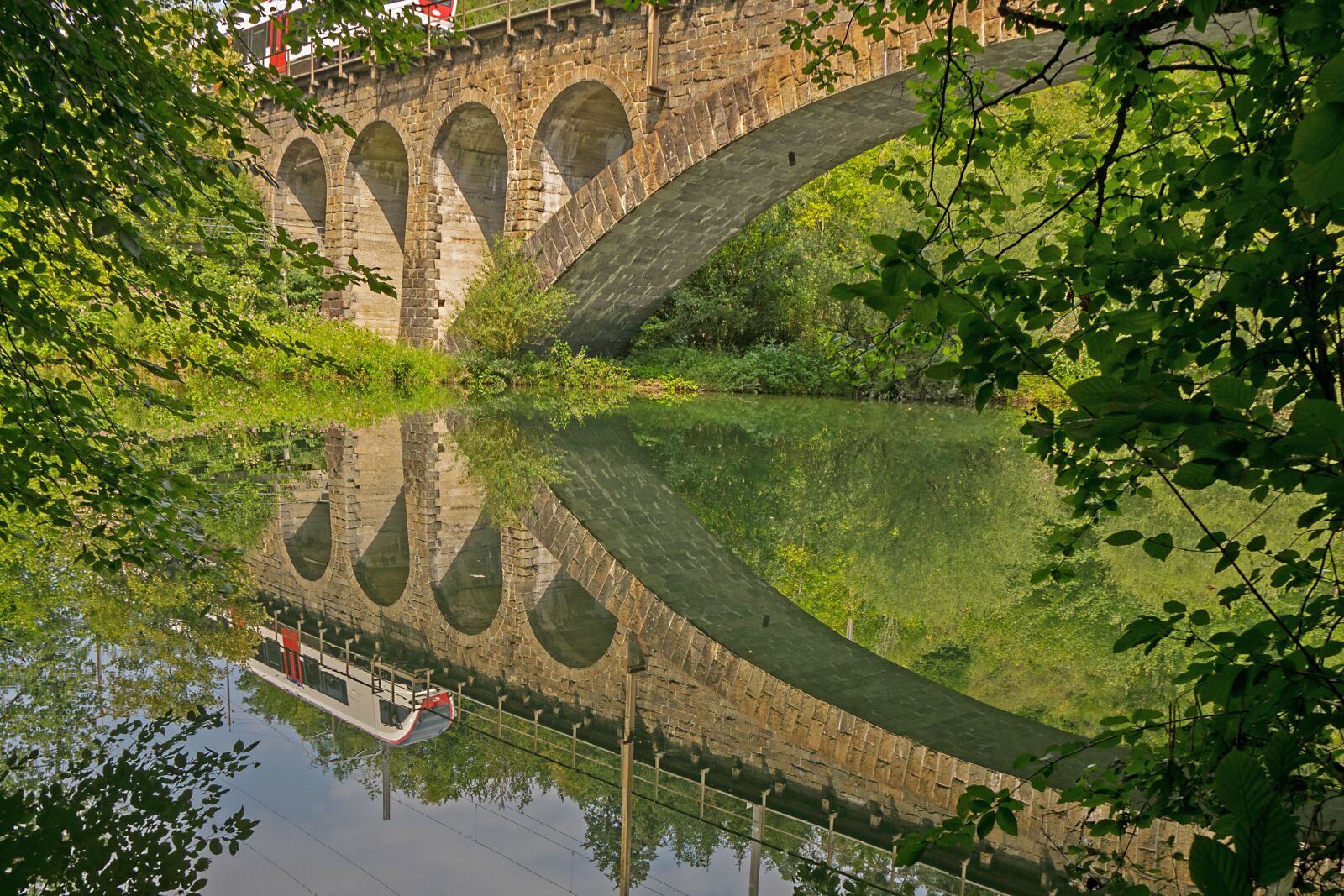 24-200mm F2.8 sample photo. Railway bridge, stone bridge photography
