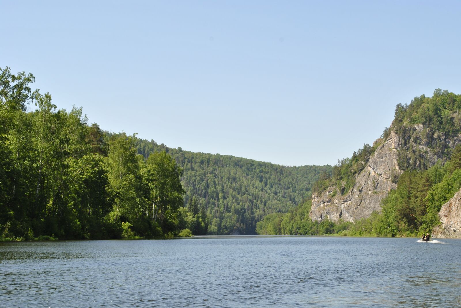 Nikon D3000 sample photo. Agidel, ural, river photography