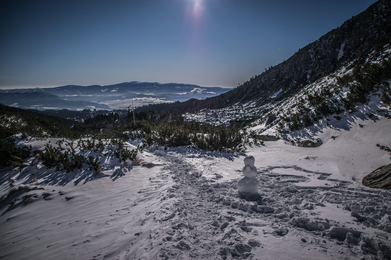 Nikon D5300 sample photo. Mountains, winter, snow photography