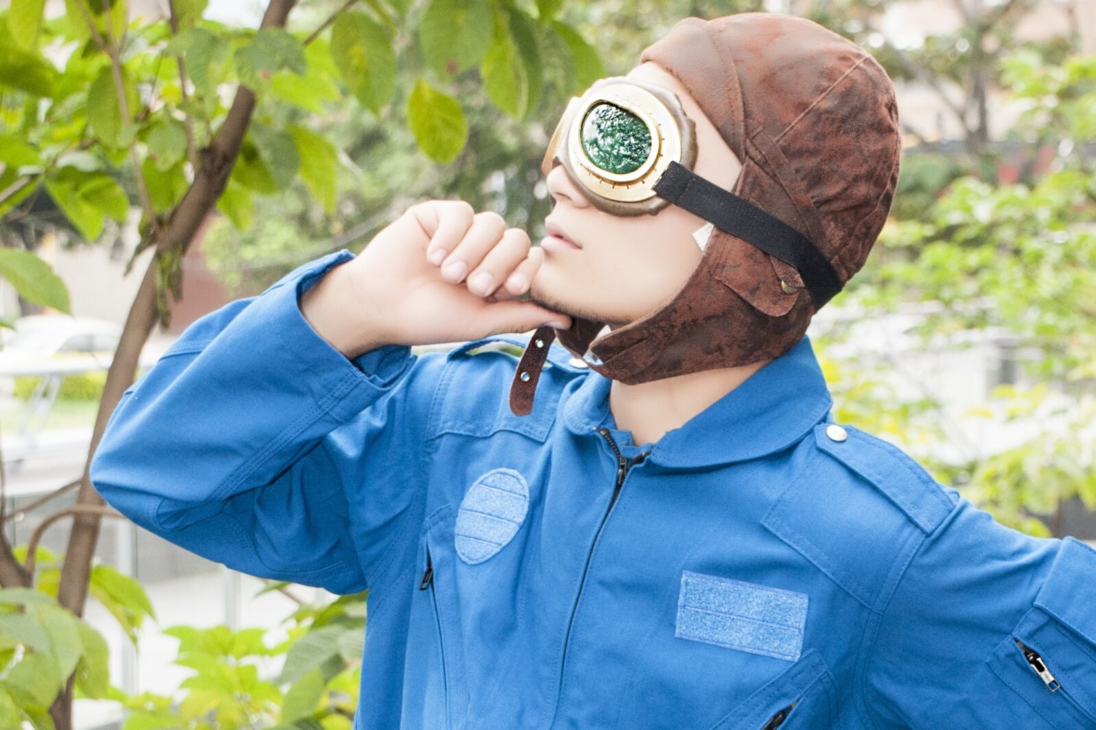 Nikon D300 sample photo. Pilot, fashion, clothing photography