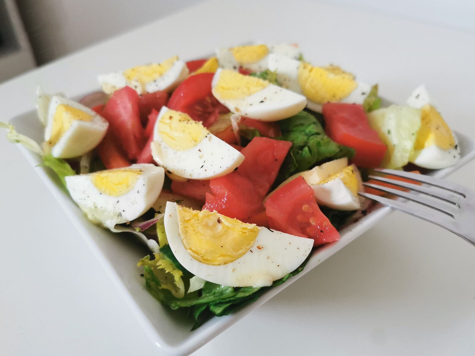 HUAWEI VOG-L29 sample photo. Salad, fit, diet photography