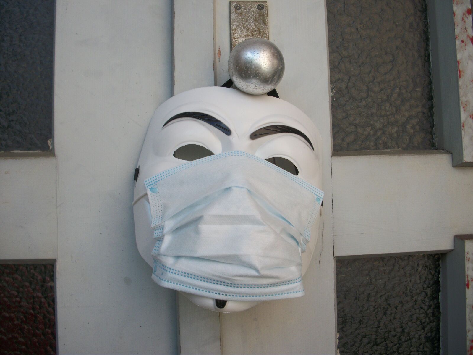 Kodak EASYSHARE M341 DIGITAL CAMERA sample photo. Mask, masks, virus photography